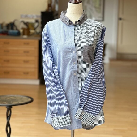Finley Tops - Super Adorable Finley Button Up Top EUC L Large
